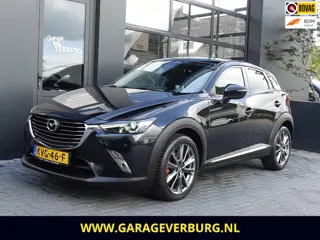 Mazda CX-3 2.0 SkyActiv-G 120 Kizoku (Navi,Camera,Cruise,PDC,HUD,LuxeLeder,Keyless,Stoelverwarming)