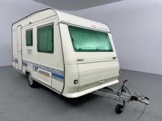 Adria Unica 390 PS Voortent Fietsendrager