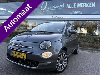 Fiat 500 1.2 Lounge Automaat - Airco - Apple carplay - Navigatie - Cruise control - Bluetooth - Lich