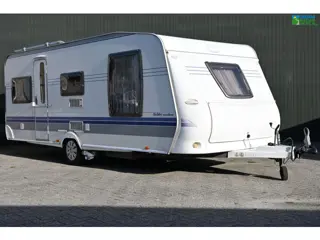 Hobby Excellent 560 Uff Movr Unico Voortent Luifel Queensbed