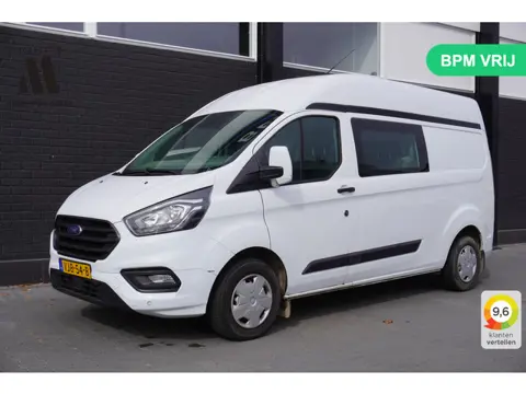 Ford Transit Custom 2.0 TDCI L2H2 DC EURO 6 - Airco - Cruise - PDC - €18.900,- Excl.