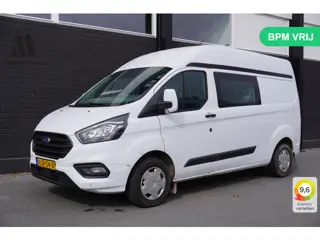 Ford Transit Custom 2.0 TDCI L2H2 DC EURO 6 - Airco - Cruise - PDC - €18.900,- Excl.