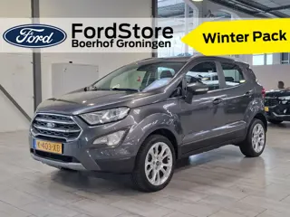 Ford EcoSport EcoBoost 125pk Titanium | Winterpack | B&O | Cruise | Half leder | Clima | 17" LMV |