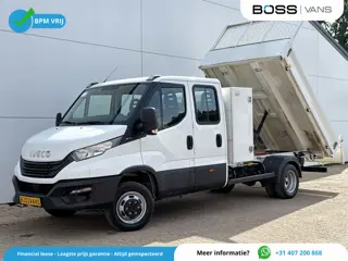 Iveco Daily 35C16 3.0 Dubbele Cabine Kipper Dubbellucht 3,5t Trekhaak 6 Stoelen Airco Cruise Control