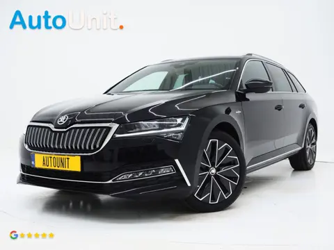 Škoda Superb Combi 1.4 TSI iV Laurin & Klement | Leder | Trekhaak | Massage | Canton | Keyless | Mem