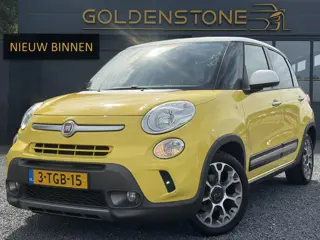 Fiat 500 L 0.9 TwinAir Trekking ✓2e Eigenaar✓Navi✓Stoelverw✓105pk✓Halfleder✓Airco✓Cruise✓6 Bak✓17''L