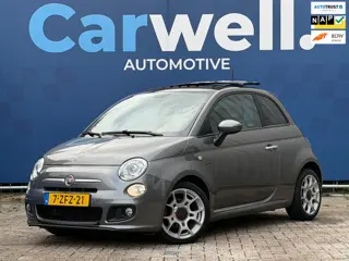 Fiat 500 0.9 TwinAir Turbo 500S|3e Eigenaar|Pano|HalfLeder|Navi|Climate|PDC|Isofix||N.A.P|24-03-2027