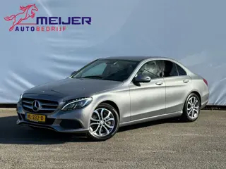 Mercedes-Benz C-klasse 350 e Lease Edition Burmester |Stoelverwarming | Cruise | Clima | Leer | LED 