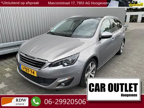 Peugeot 308 SW 1.2 e-THP Première 147Dkm.NAP, Leer/Alc, Navi, Pano, CC, PDC & Cam, LM, Afn.Trekh, – 