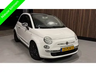 Fiat 500 0.9 TwinAir Lounge Panoramak Automaat (bj 2011)