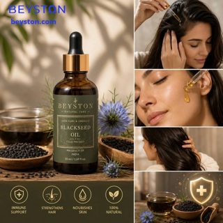 BEYSTON Zwarte Komijnolie 50 ml / 1,69 fl. oz.
