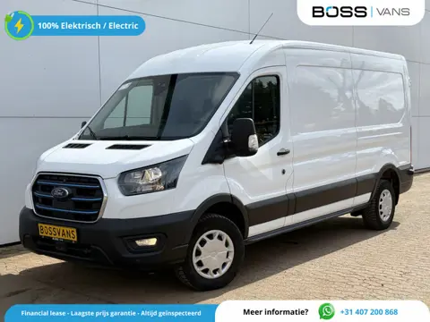 Ford E-Transit 68kWh 184PK L3H2 317km WLTP 96,2% (SOH) BEV Snelladen Navigatie Cruise control Climat