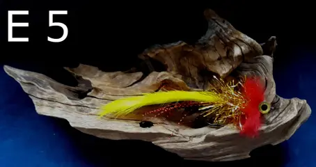 Serie E Ultra Light Baars / Snoek streamertjes voor spin & vlieghengel