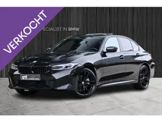 BMW 3-serie 330e M-Sport | Pano | H&K | HUD | Adap Cruise | 360 cam | Memory | 19" | Keyless | Groot