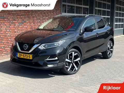 Nissan Qashqai 1.3 DIG-T Tekna 360°Camera/PDC/LED/DAB/Keyless/Pano/Clima/Airco/Cruise/AppConnect