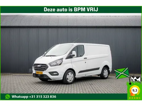 Ford Transit Custom 2.0 EcoBlue L1H1 | 130 PK | 3-Zits | Automaat | 1e Eigenaar | Camera | Cruise | 