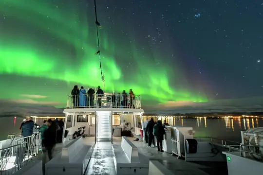 Noorderlicht fjordcruise, per catamaran MS Rygerdronningen