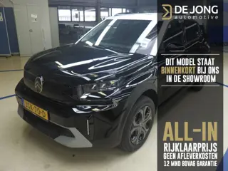 Citroen C3 Aircross 1.2 Hybrid 145pk Plus ALL-INRIJKLAARPRIJS/Camera/Apple Carplay/Airco/Lage kilome