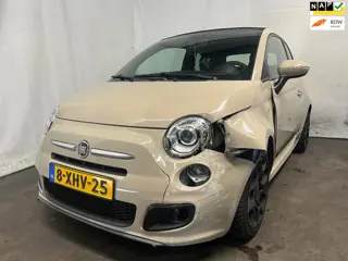 Fiat 500 C 0.9 TwinAir Turbo 500S - Linker Front Schade
