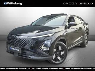 Omoda 5 1.6 T-GDi SHS-H Premium Full Hybride met Navigatie, Lederen bekleding en Camera Direct lever