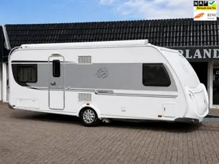 Knaus Sudwind 590 | Luifel | Horre | Toilet | Douche | Keukenblok | 4 Slaappl. NL