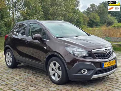 Opel Mokka 1.4 T Cosmo Automaat 1e eigenaar dealer onderhouden leerbekeleding stoelverwarming open d