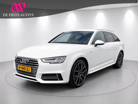 Audi A4 Avant 1.4 TFSI S Line 19inch Stoelverw Navigatie El.achterklep Privacyglas Stuurwielschakeli