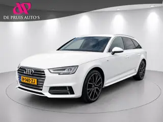 Audi A4 Avant 1.4 TFSI S Line 19inch Stoelverw Navigatie El.achterklep Privacyglas Stuurwielschakeli