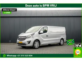 Opel Vivaro L2H1 | 146 PK | 3-Zits | Camera | Cruise | Airco | Trekhaak