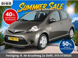 Toyota Aygo 1.0 VVT-i Comfort | Airco | Centrale vergrendeling | Elektrische ramen