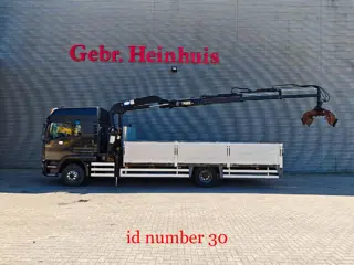 MAN TGM 15.280 4x2 HMF 1060 K3 (bj 2007, automaat)