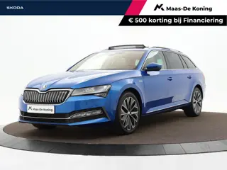 Skoda Superb Combi 1.4 TSI iV 218pk DSG Laurin & Klement  · Panoramadak · 360 Camera · Inklap. Trekh