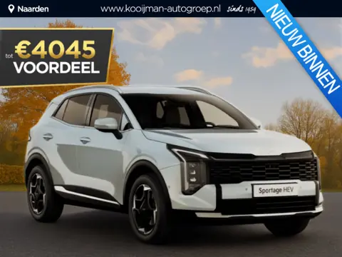 Kia Sportage 1.6 T-GDi Plug-in Hybrid DynamicPlusLine Direct leverbaar! | Lunar Silver
