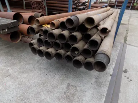 Diversen Buis rohr drill pipe boorpijpen
