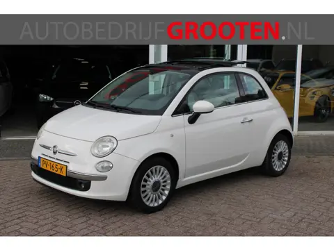 Fiat 500 1.2 Lounge//Schuifdak//Airco!! (bj 2009)