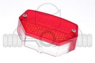 Achterlichtglas kreidler rood-ulo- 250 0015