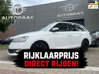 Skoda Fabia Combi 1.0 TSI Ambition **NW APK 07-2028** AUTOMAAT+NLAUTO+1EIG+AIRCO+PARKEERSENSOREN+DEA