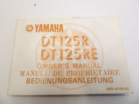INSTRUCTIEBOEKJE Yamaha Overige Yamaha 1960 - 2021