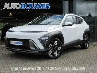 Hyundai KONA 1.6 GDI HEV Premium Sky 1e eigen | luxste uitv ! full options! | Leder | schuifdak | ke