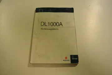 INSTRUCTIEBOEKJE Suzuki DL 1000 V STROM 2014 - 2016