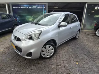 Nissan Micra 1.2 Acenta | 1E EIGENAAR | 3/6 OF 12MND GARANTIE | AIRCO | NIEUWE APK | LAGE KM |