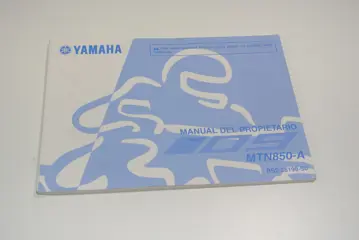 INSTRUCTIEBOEKJE Yamaha MT 09 2018 - 2020