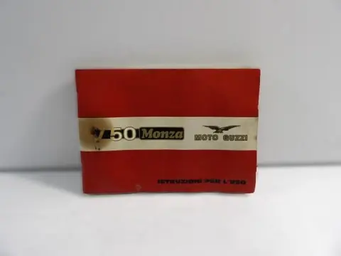 INSTRUCTIEBOEKJE Moto Guzzi V35 V50 V65 1970 - 2011