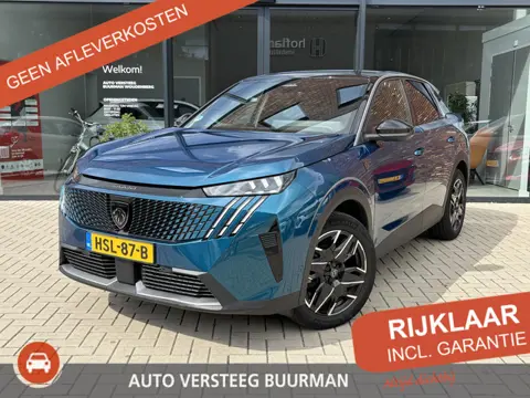 Peugeot 3008 1.2 Hybrid 136 GT Elektrische kofferklep, Stoelverwarming, Stuurverwarming, Keyless Ent