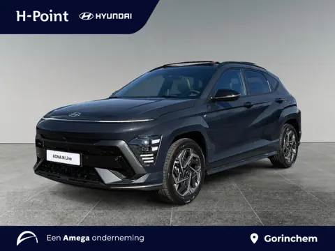 Hyundai Kona N Line Sky 1.6 GDI HEV 137pk | SCHUIF/KANTELDAK | STOEL + STUURVERW. | ADAPTIVE CRUISE 