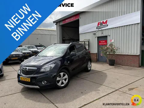 Opel Mokka 1.4 T Innovation Clima, cruise, pano, stoel-stuurverwarming, camera, trekhaak, pdc, leder