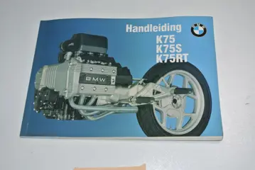 INSTRUCTIEBOEKJE BMW K 75 1990 - 1997
