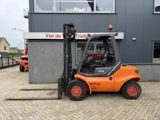 Linde H45D-04/600 triplo595 / sideshift / vorkversteller / 2003 / 15.630 uur DIESEL