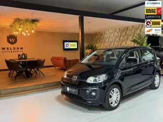 Volkswagen Up! 1.0 BMT high up! Garantie|NAP|Dealeronderhouden|Half Leder|Stoelverw.|PDC|Cruise|LED|