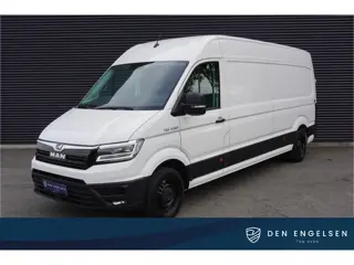 MAN TGE 160pk RWD Automaat L4H3/L3H2 LED 3500kg Trekgewicht Trekhaak Navigatie Parkeersensoren Apple